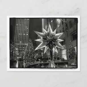 Rockefeller Plaza Crystal Star-vykort Vykort