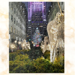 Rockefeller Plaza jul NYC Pussel