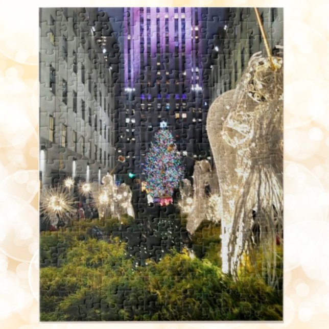 Rockefeller Plaza jul NYC Pussel (Skapare uppladdad)