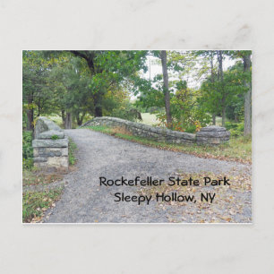Rockefeller State Park i Sömnig Hollow, NY Vykort