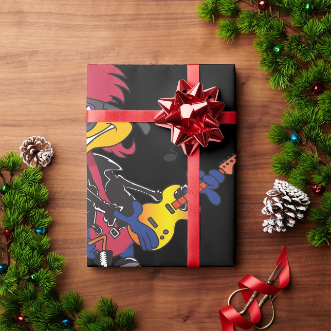 Rocker Bird Presentpapper (Skapare uppladdad)