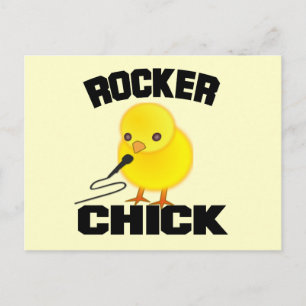Rocker Chick Vykort