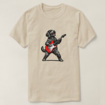 Rocker Dog Jammar Röd Elgitarr