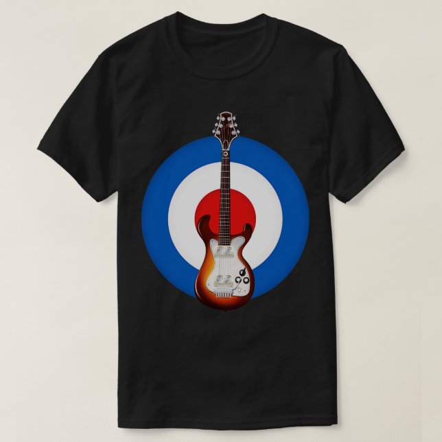 Rocker Electronic Guitar T Shirt (Design framsida)