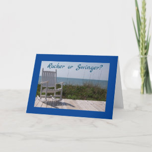 *ROCKER ELLER SWINGER*? BIRTHDAY BE "BTH" KORT