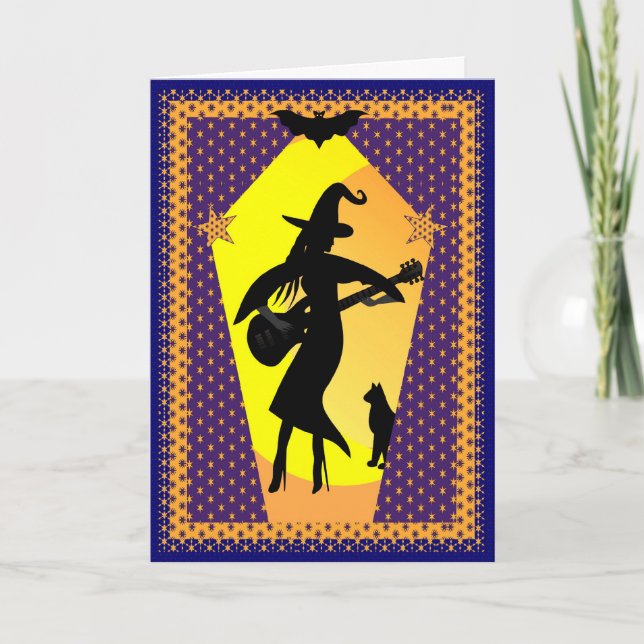 Rocker-häxa Kort (Framsida)