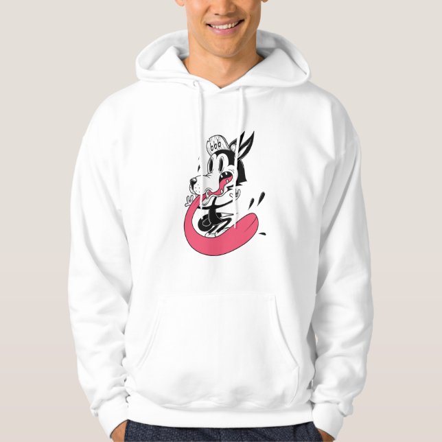 Rocker Hund Hoodie (Framsida)