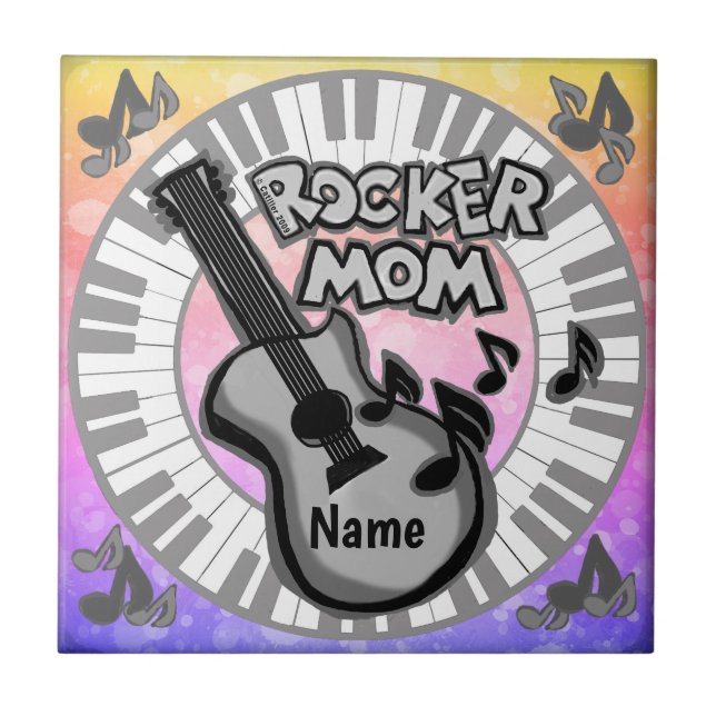 Rocker Mamma  Kakelplatta (Framsidan)