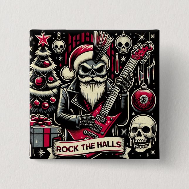 Rocker pappa jul  knapp (Framsida)