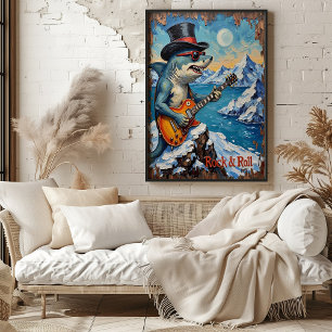 Rocker Shark, förekomst av Isigens scen Poster