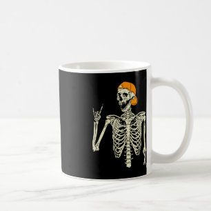 Rocker Skeleton Cap Skater Coola Halloween Punk Ro Kaffemugg