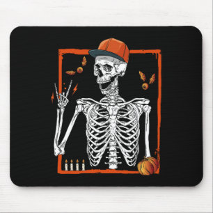 Rocker Skeleton Hand Sten på Costume Roligt Hallow Musmatta
