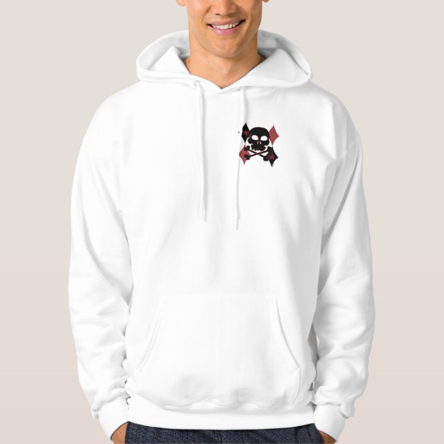 Rocker Skull Hoodie (Framsida)