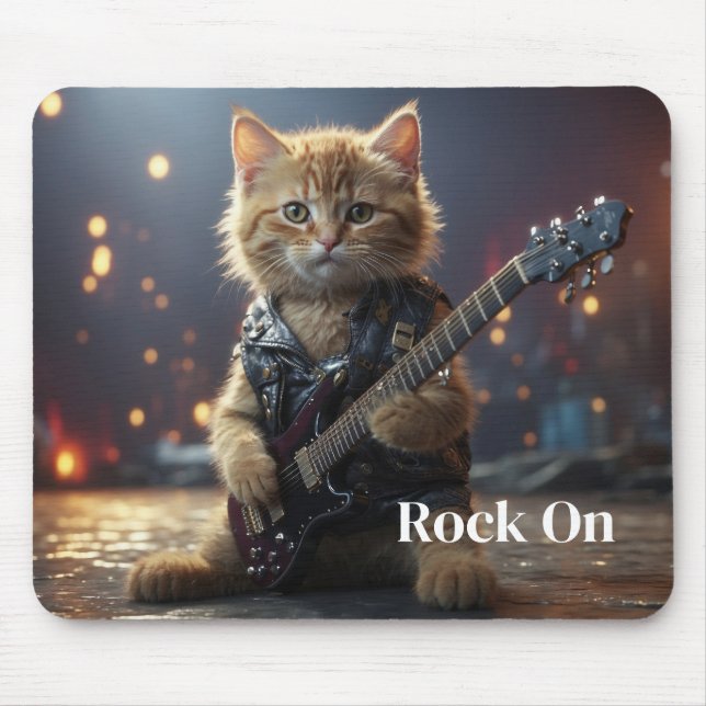 Rockergammal katt  musmatta (Framsidan)