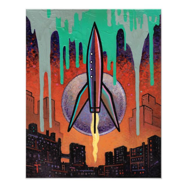 Rocket #100 Poster (Framsidan)