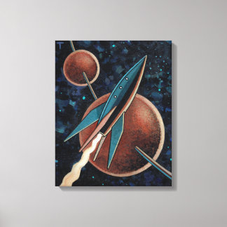 Rocket #123 canvastryck