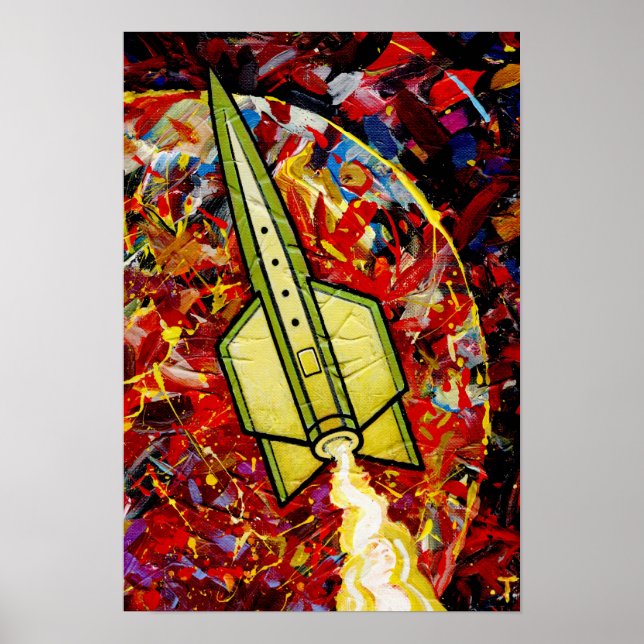 Rocket #13 Poster (Framsidan)