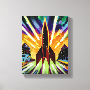 Rocket #25 canvastryck