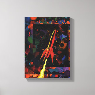 Rocket #52 canvastryck