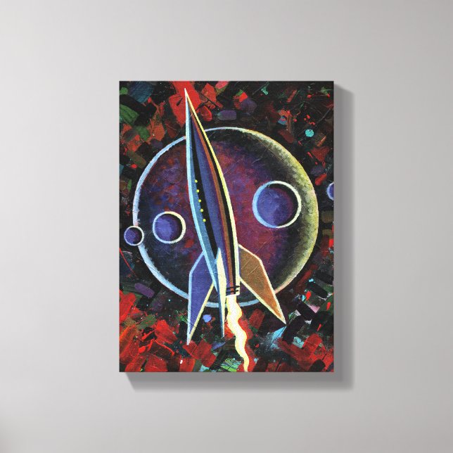 Rocket #54 canvastryck (Framsida)