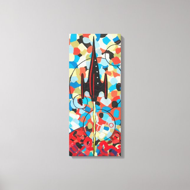 Rocket #92 Kanvastryck (Framsida)