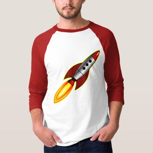 Rocket - Anpassad Tee (Framsida)