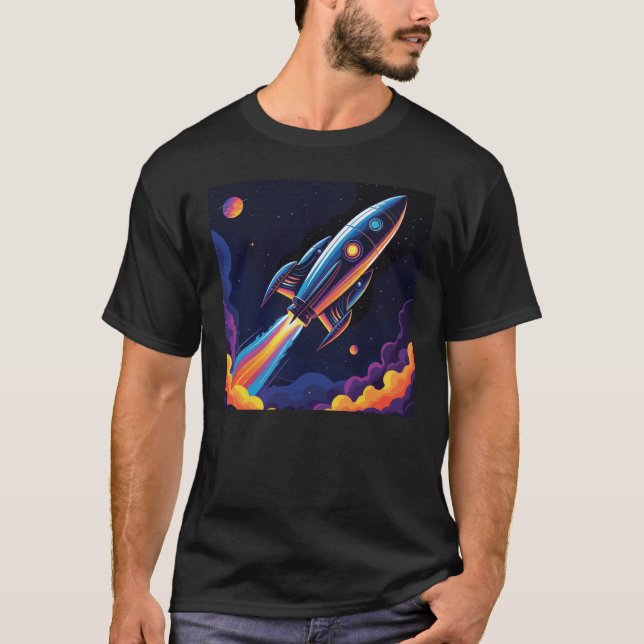 Rocket Blast T Shirt (Framsida)