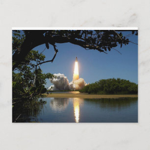 Rocket Blaster in i Space-vykort Vykort