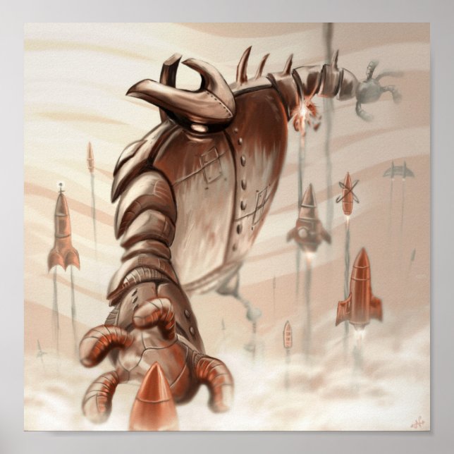 Rocket Bot Poster (Framsidan)