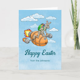 Rocket Bunny Påsk Card Tack Kort