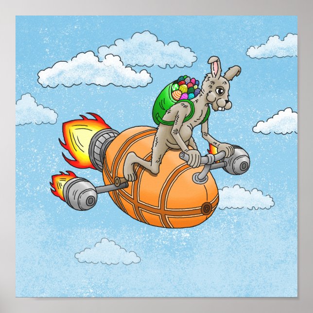 Rocket Bunny Poster (Framsidan)
