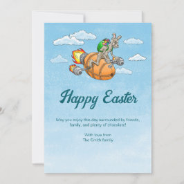 Rocket Bunnys Påsk Julkort