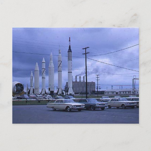 Rocket City USA Huntsville AL Vykort (Framsida)