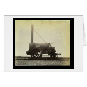 "Rocket" designad av George Stephenson (1781-1) Hälsningskort