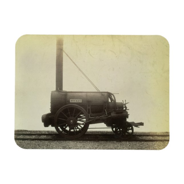 "Rocket" designad av George Stephenson (1781-1) Magnet (Horisontell)