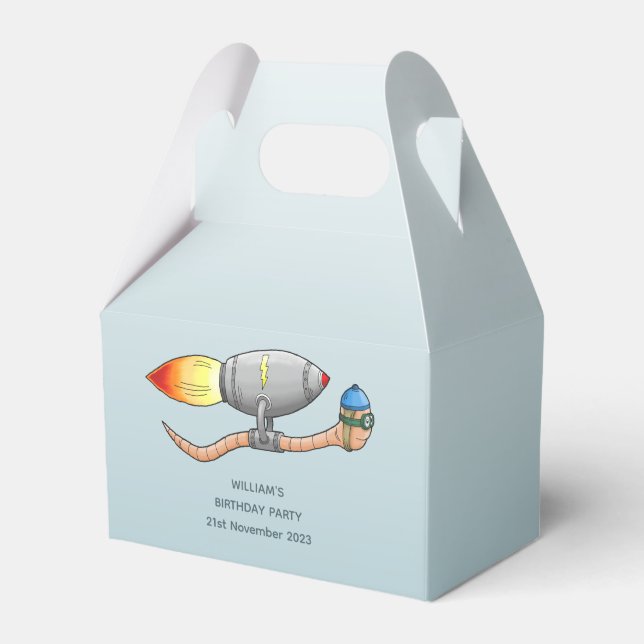 Rocket Earthworm Presentaskar (Framsidan Sidan)