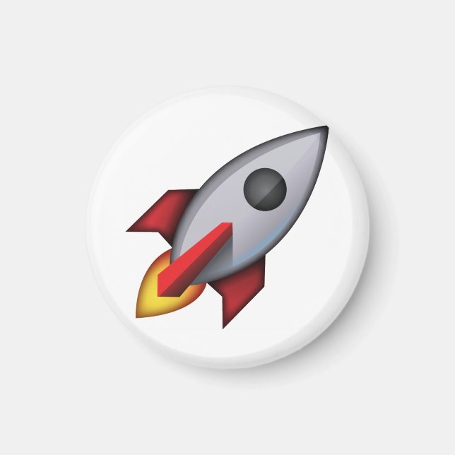 Rocket - Emoji Magnet (Framsidan)