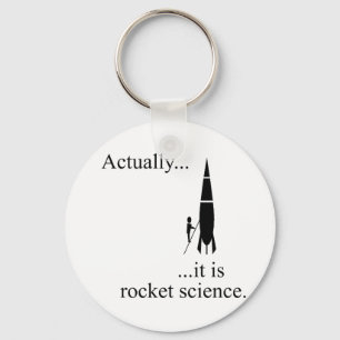 Rocket-forskare Nyckelring