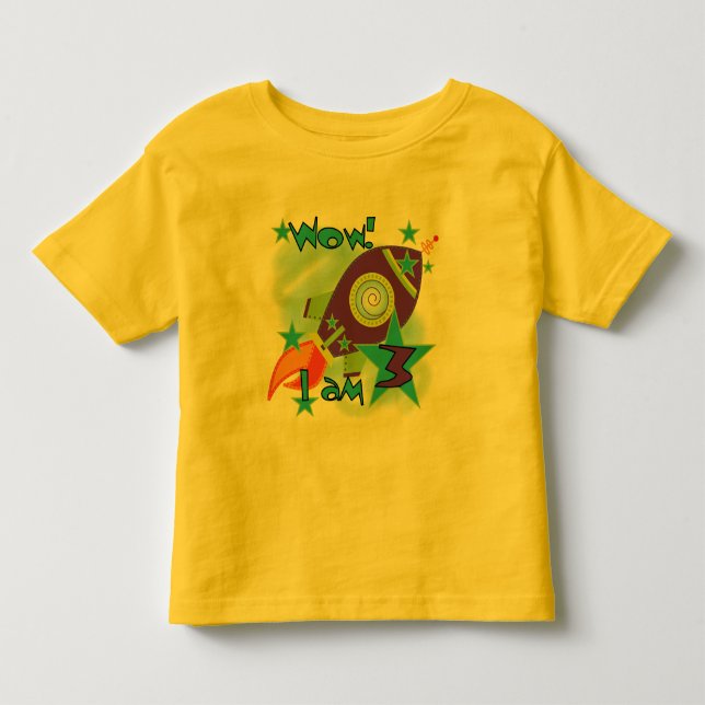 Rocket Frakt 3:e födelsedagen T-shirts och gåvor (Framsida)