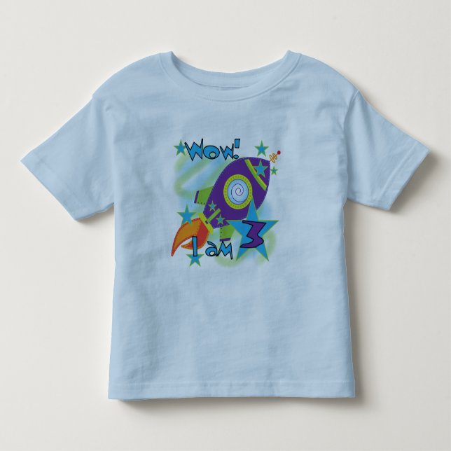 Rocket Frakt 3:e födelsedagen T-shirts och gåvor (Framsida)