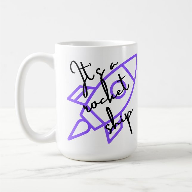 Rocket Frakt Kaffemugg (Vänster)