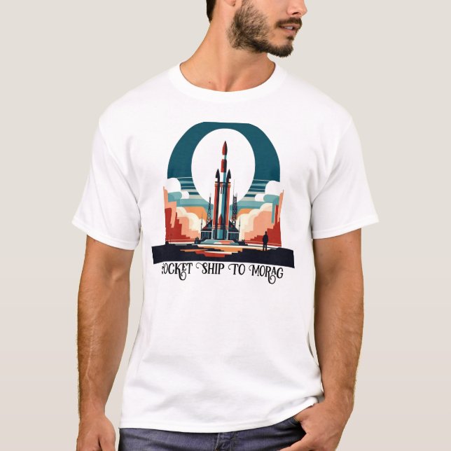 Rocket Frakt T Shirt (Framsida)