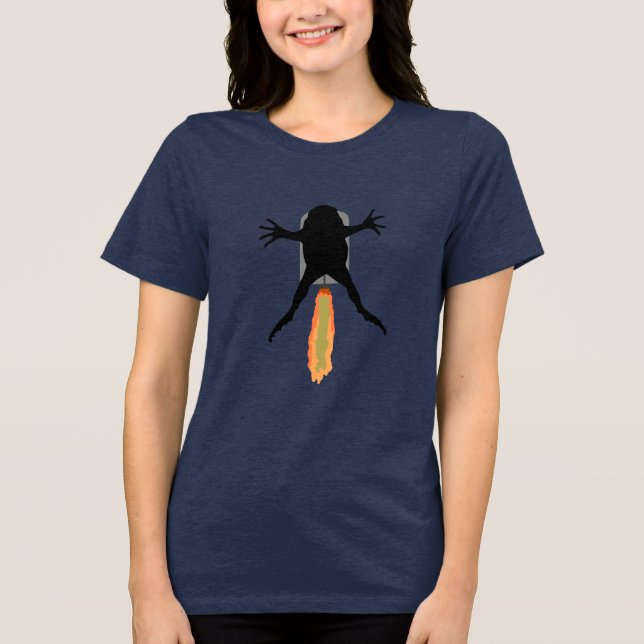 Rocket Frog T Shirt (Framsida)