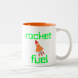 Rocket Fuel Mother's Day Gift Två-Tonad Mugg