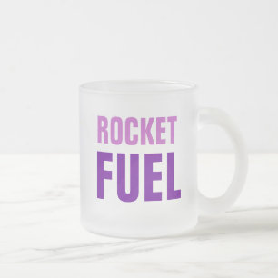 ROCKET FUEL mugg (frostat glas)