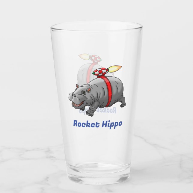 Rocket Hippo Glaskopp (Framsida)