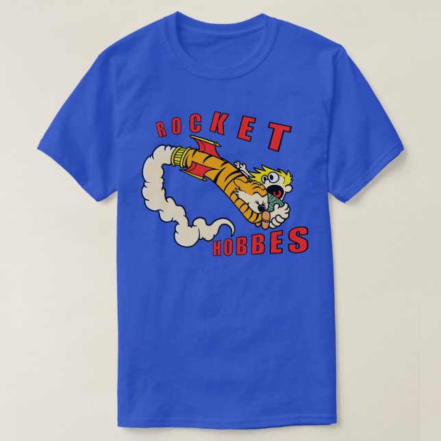 Rocket Hobbes T Shirt (Design framsida)