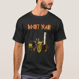 Rocket, ja! Tungt Metall klarar ångdriven värme T Shirt