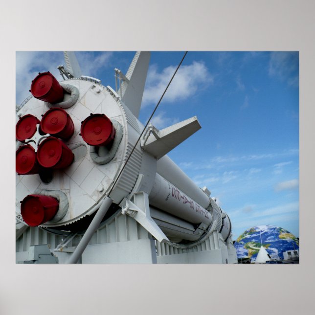 Rocket, Kennedy Space Center, Florida Poster (Framsidan)
