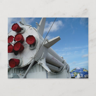 Rocket, Kennedy Space Center, Florida Vykort